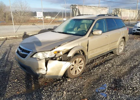 2009 Subaru Outback 3.0R Limited from USA, damaged, VIN 4S4BP85C694312203